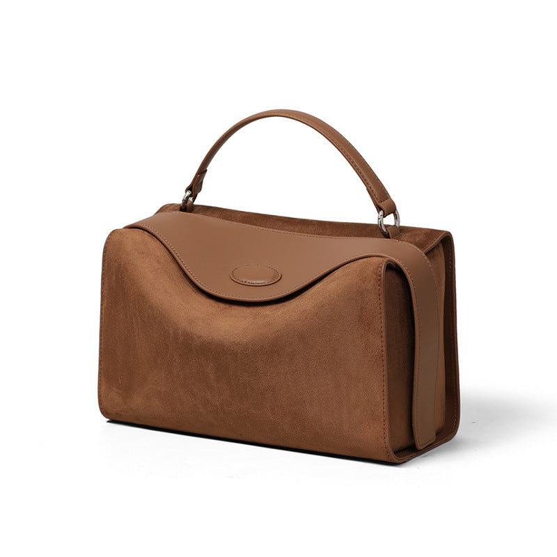 The Rimini Suede Top-Handle